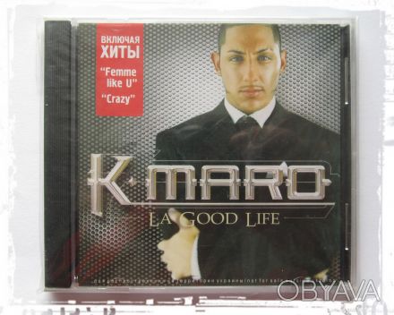 Продам лицензионный альбом K-maro - "La Good Life". Диск и коробочка с палитурко. . фото 1