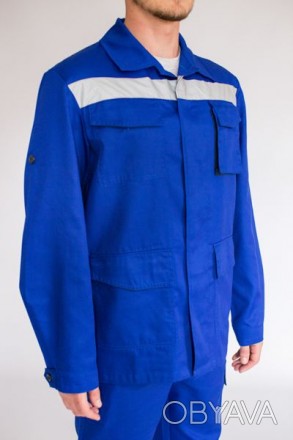 Рабочая куртка мужская . Практичная ткань Саржа в составе 65полиестер/35хлопок, . . фото 1