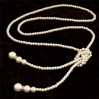 Материал ювелирный сплав
Ожерелье 115 см
Вставка жемчуг искусственный
 
 
 
 
 
. . фото 7