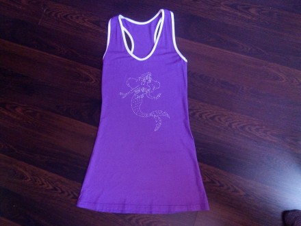 Летнее платьице фиолетового цвета в очень хорошем состоянии на девочку 10-11 лет. . фото 2