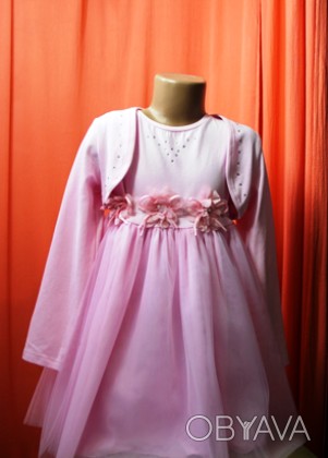 В магазині Стрекоза:

Плаття з болеро для дівчинки ТМ Сміл. Болеро і верхня ча. . фото 1