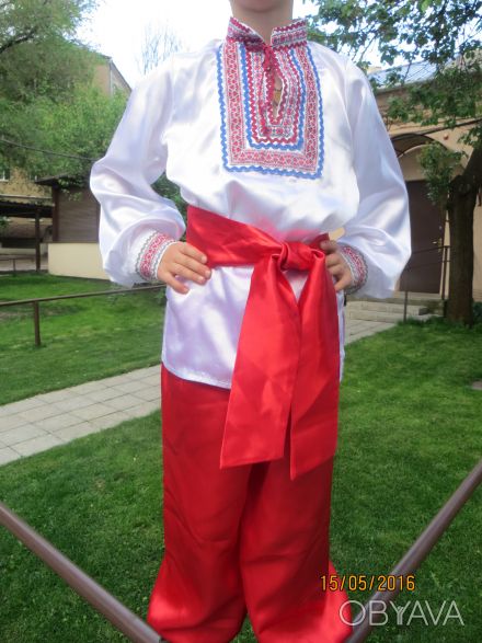Прокат 70 грн/ сутки.
Украинский костюм на мальчика 8-12 лет. . фото 1