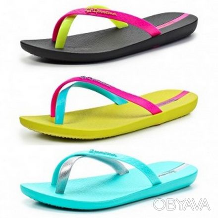 Женские шлепки Ipanema.
Сланцы от Ipanema - отличная обувь для пляжного отдыха . . фото 1