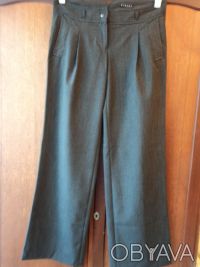 стильные серые брюки бренд sisley с красивой посадкой в ИДЕАЛЬНОМ СОСТОЯНИИ (оде. . фото 3