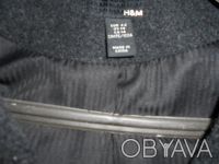 Польто H&M 80% шерсть. 20% полиамид. Пог-52, пот-50, поб-62, плечо-14, д-на руко. . фото 6
