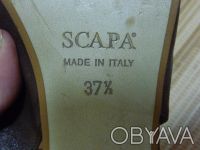 Фирменные босоножки SCAPA. Настоящее итальянское качество. Размер 37,5. Натураль. . фото 6