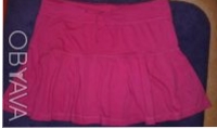 Продается новая юбка розовая Denim co . Размер М (талия 36 см, длина 35 см). 100. . фото 2