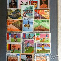Продается старый альбом коллекционных марок.Есть интересные. Cuba correos (1970-. . фото 5