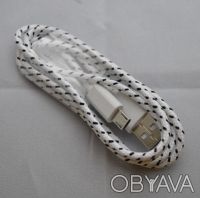 Прочный плетеный кабель micro USB:
Длина: 1м
Цвет в наличии: черный, белый

. . фото 3