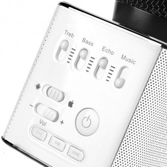Микрофон Q9 портативный караоке с динамиком + Чехол
Портативный Караоке микрофо. . фото 4