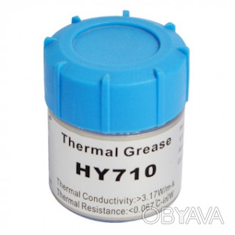 Теплопроводная паста HY710 Halnziye - сочетает в себе карбоновые соединения и ор. . фото 1