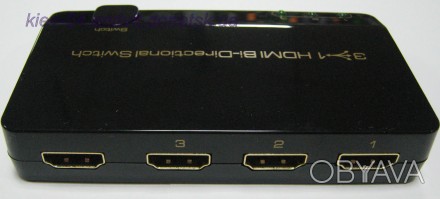 Соединитель HDMI (3гн. - 1гн). HD-SWP301 3 way Bi-direction HD предназначен для . . фото 1