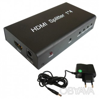 Сплитер HDMI (1гн. HDMI- 4гн. HDMI) Full Version 1.3 HD-SP104M служит для раздел. . фото 1
