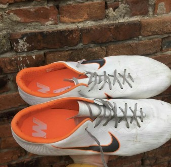 Бутсы Nike Mercurial Vapor 12 Pro FG состояние на фото ,обувь удобная легкая ,оч. . фото 3