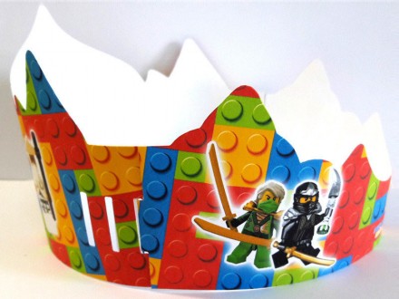 Корона праздничная с надписью ПРИНЦ в стиле Ниндзяго
Корона имеет возможность ре. . фото 4