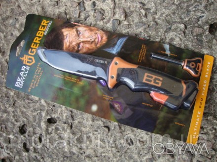 Нож для выживания gerber
​
Gerber– всемирно известная марка ножей, мультит. . фото 1