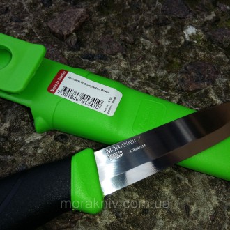 Качественный и надёжный туристический нож мора Companion MG Green 12158 изготовл. . фото 8