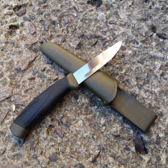 Качественный и надёжный туристический нож мора Companion MG Stainless Steel 1182. . фото 3