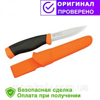 Универсальный туристических нож mora Companion F 11824 Stainless изготовлен из н. . фото 2