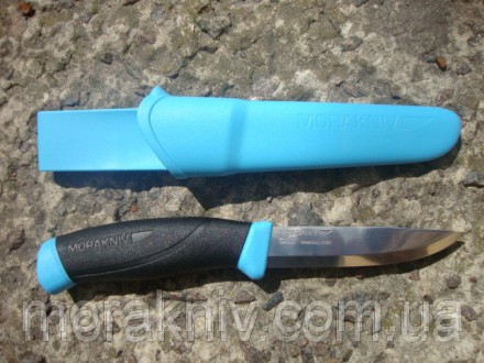 Туристический нож moraknive Companion blue 12159 изготовлен из высококачественно. . фото 4