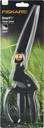 Ножницы для травы Fiskаrs снабжены оригинальной Серво-системой, предотвращающей . . фото 5