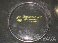 Сувенирные тарелки (4 шт.), ручная роспись, 1960-х гг., г. Киев, авторская работ. . фото 3