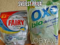 Таблетки для посудомоечной машинки Oxo не содержат фосфатных добавок. Таблетки и. . фото 4