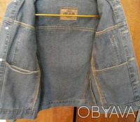 Классный джинсовый пиджачок для подростка!, фирмы тhe WAM, рост 146 см., длина п. . фото 5