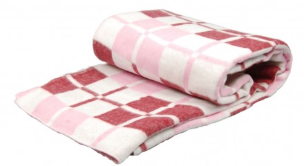 Хлопковое одеяло, мягкое и приятное на ощупь с рисунком в клетку. В производстве. . фото 2