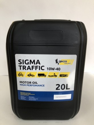 Gecco lubricants Sigma Traffic 10W40 — это высококачественное всесезонное полуси. . фото 2