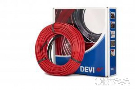 Двухжильный греющий кабель DEVIflex применяется для систем кабельного обогрева (. . фото 1