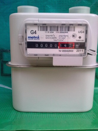 Газовый счетчик Metrix G 4 (3/4") (Польша)
 
Счетчики газа - это приборы для учё. . фото 3