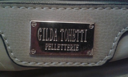 Женская сумка Gilda Tohetti бежевая. Фирма Gilda Tohetti основана в 1970 году, д. . фото 7