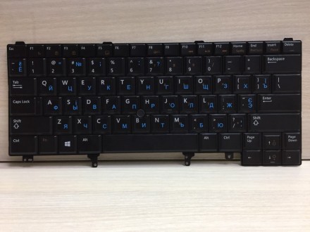 Клавиатура английская, русская и украинская раскладки для ноутбука Dell Latitude. . фото 2