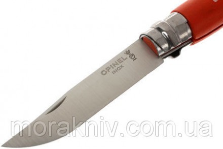 Нож Opinel (опинель) №7 VRI выполнен в стильном зеленом цвете и легко дополнит к. . фото 3