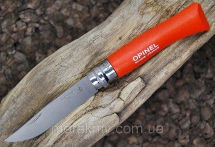 Нож Opinel (опинель) №7 VRI выполнен в стильном зеленом цвете и легко дополнит к. . фото 5
