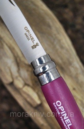 Нож Opinel (опинель) №7 VRI выполнен в стильном зеленом цвете и легко дополнит к. . фото 6