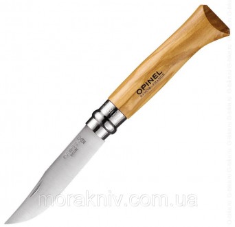 Нож Opinel (опинель) №08 Olive Wood с чехлом Apline станет отличным подарком для. . фото 4