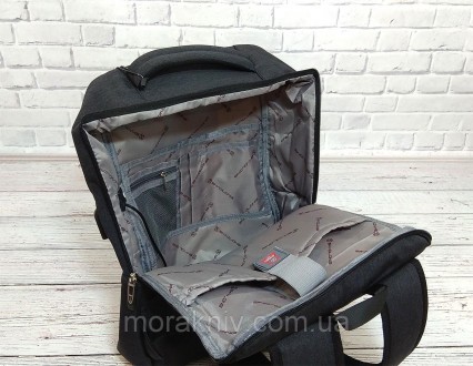 Стильный городской рюкзак Shaolong. Очень качественный и удобный.
Размер: 49х34х. . фото 9