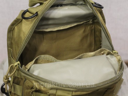 
Сумка штурмовая тактическая ― сумка через плечо. Прочная и портативная, идеальн. . фото 11