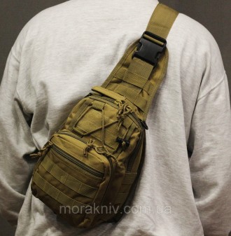 
Сумка штурмовая тактическая ― сумка через плечо. Прочная и портативная, идеальн. . фото 4