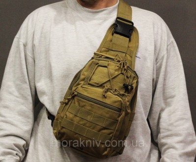 
Сумка штурмовая тактическая ― сумка через плечо. Прочная и портативная, идеальн. . фото 3