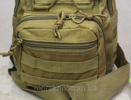 
Сумка штурмовая тактическая ― сумка через плечо. Прочная и портативная, идеальн. . фото 8