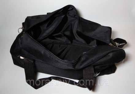 Вместительная сумка Nike для спорта, путешествий.
Цвет: черный
Материал: оксфорд. . фото 6