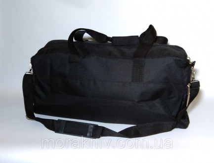 Вместительная сумка Nike для спорта, путешествий.
Цвет: черный
Материал: оксфорд. . фото 3