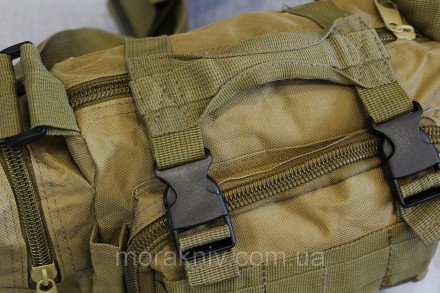 Сумка штурмовая тактическая ― сумка на пояс или через плечо. Прочная и портативн. . фото 10
