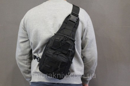 
Сумка штурмовая тактическая ― сумка через плечо. Прочная и портативная, идеальн. . фото 4