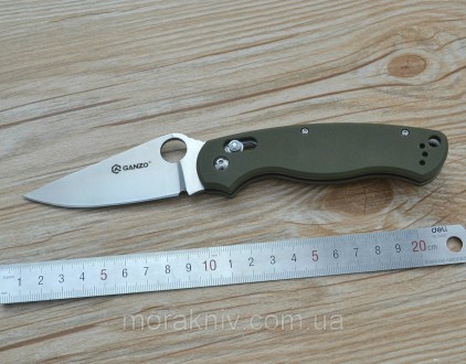 
ОРИГИНАЛЬНЫЙ GANZO
Компания Ganzo презентовала еще одну модель складного ножа. . . фото 3