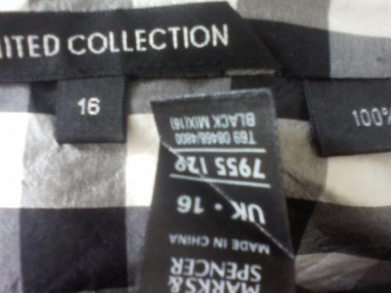Роскошный плащ - тренч в клеточку от Marks & Spencer из дикого шелка, с карманам. . фото 5