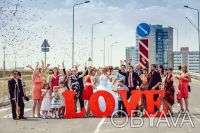 Предлагаем услуги по изготовлению больших объемных букв LOVE из пенопласта и пен. . фото 4